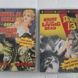Horror movie lot new unsealed DVDs